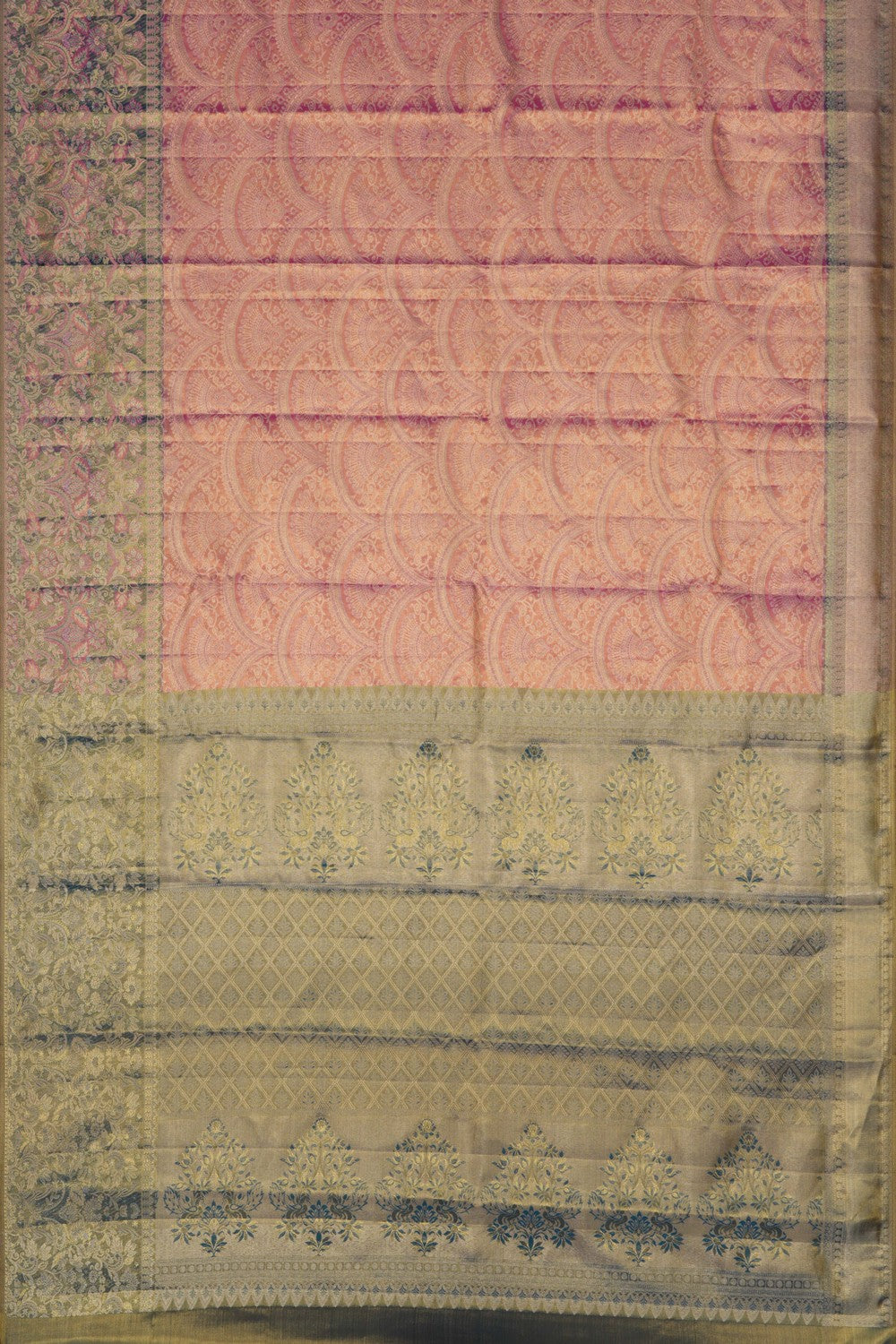 Image of Kanchipattu Tissue Brocade Saree